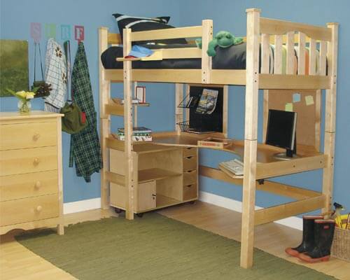 DIY Project: How to Make a Loft Bed for Your Dorm Room ...