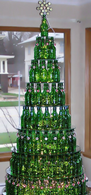 christmas bottle tree christmas bottle tree