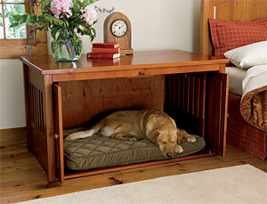 Weekend DIY Project: How to Make Side Tables Into Dog Beds ...