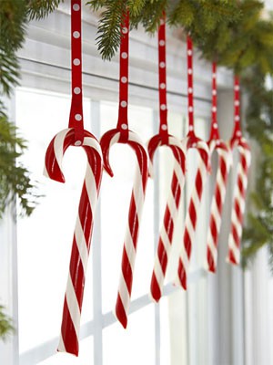 Candy Cane Christmas Decorations