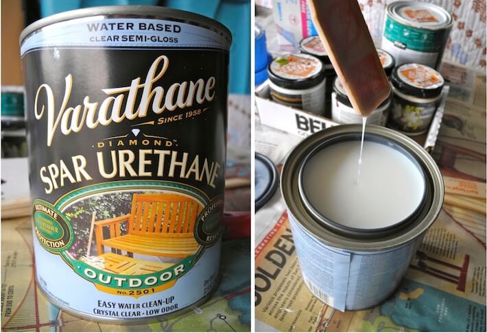 Polyurethane Polyurethane looks like milk