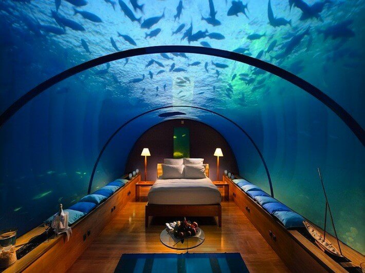 ... Day: Sleep Amongst the Sealife In This Underwater Bedroom | HomeJelly