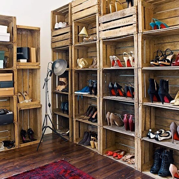 5 Simple Shoe Rack Solutions HomeJelly