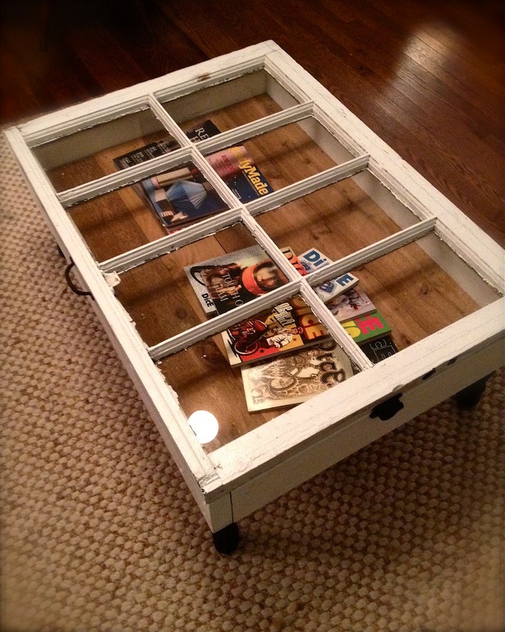 Reclaimed Window Coffee Table