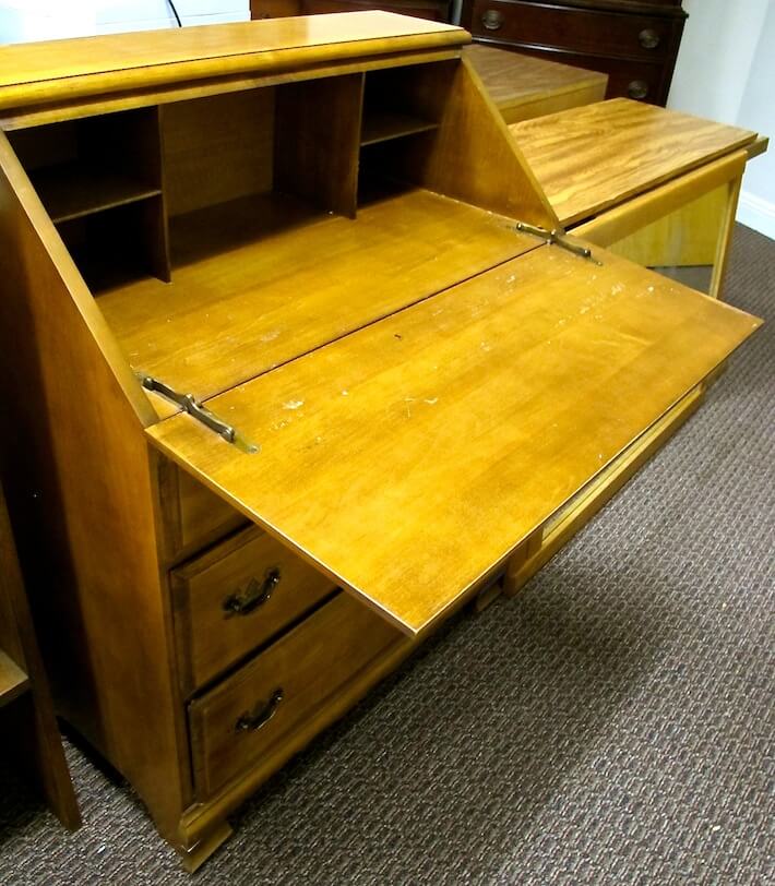 Dresser with fold down desk Clearance