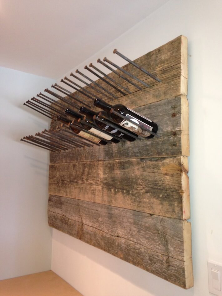 DIY Wine Rack