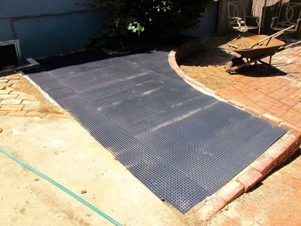turf artificial drainage progress membrane grass complete friend