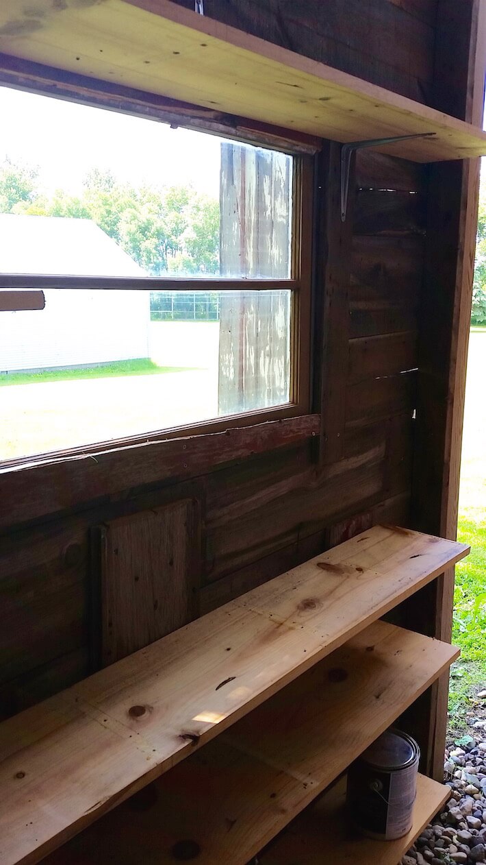 100+ Year Old Barn Wood Repurposed Into a New Garden Shed 