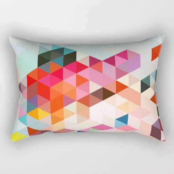 17- x 12- graphic rectangular pillow by Heavy words 01