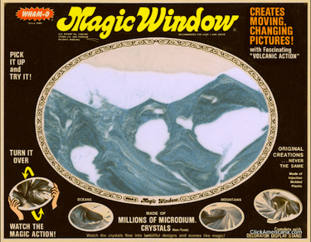 Wham-O's "Magic Window" sand art