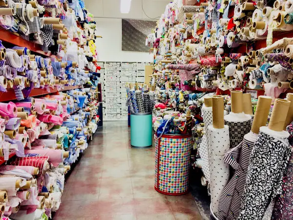 Mood fabric stores have endless textiles to touch and see for yourself