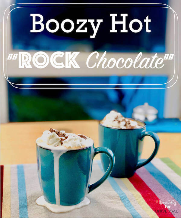 Boozy Hot Rock Chocolate-Pinterest
