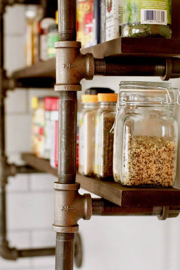 Such a stylish way to display your spices