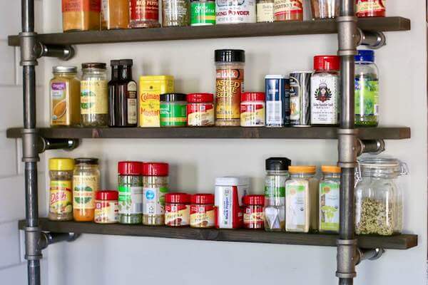Customize this spice rack to fit your space