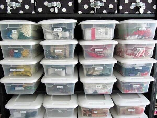 Shoebox organizing