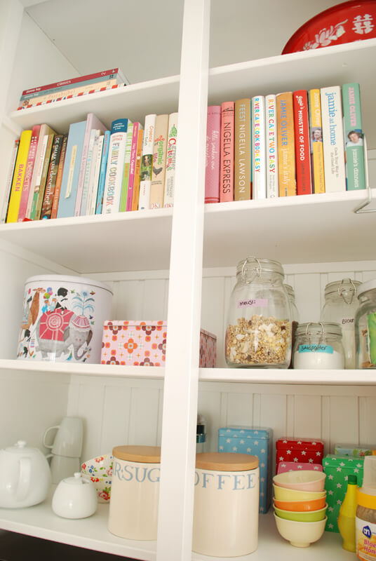 How to Arrange Your Open Shelving Stuff HomeJelly