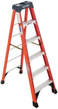 6' Werner fiberglass step ladder