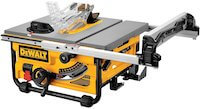 DEWALT DW745 10-Inch Compact Job-Site Table Saw with 20-Inch Max Rip Capacity - 120V