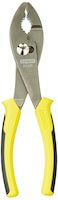 Stanley 84-026 Bi-Material Slip Joint Pliers, 8-Inch