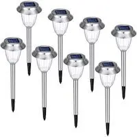 Solar lights - set of 8