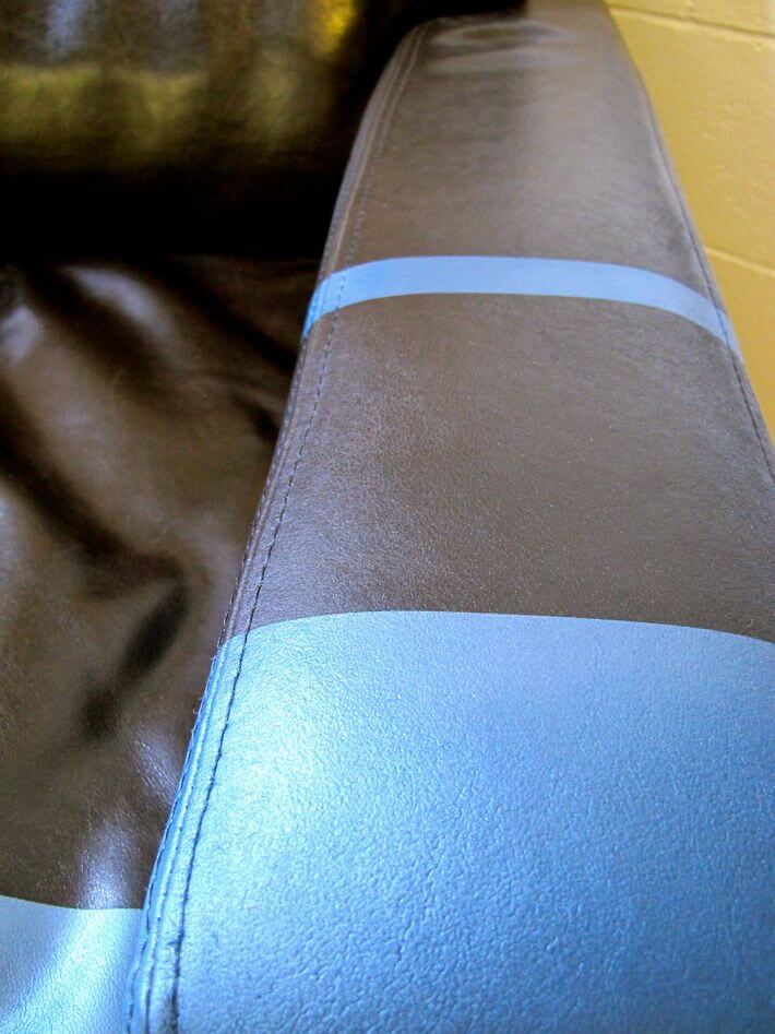 How To Paint A Leather Chair With Flair HomeJelly