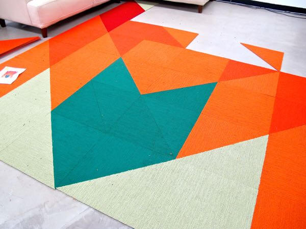 FLOR Carpet Tiles Make Office Lounge Space Wonderful - HomeJelly
