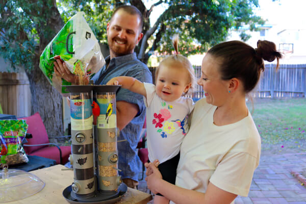 A great way to teach about nature and our feathered friends to kids