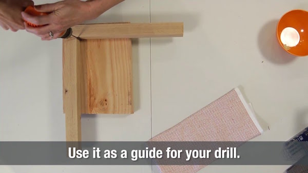 Drill guide that's 1-2-3easy to make!