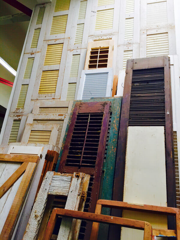 Shutters of all sizes, styles and colors