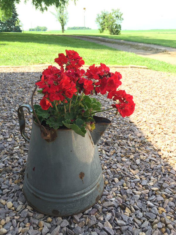 Antique water pitcher vase