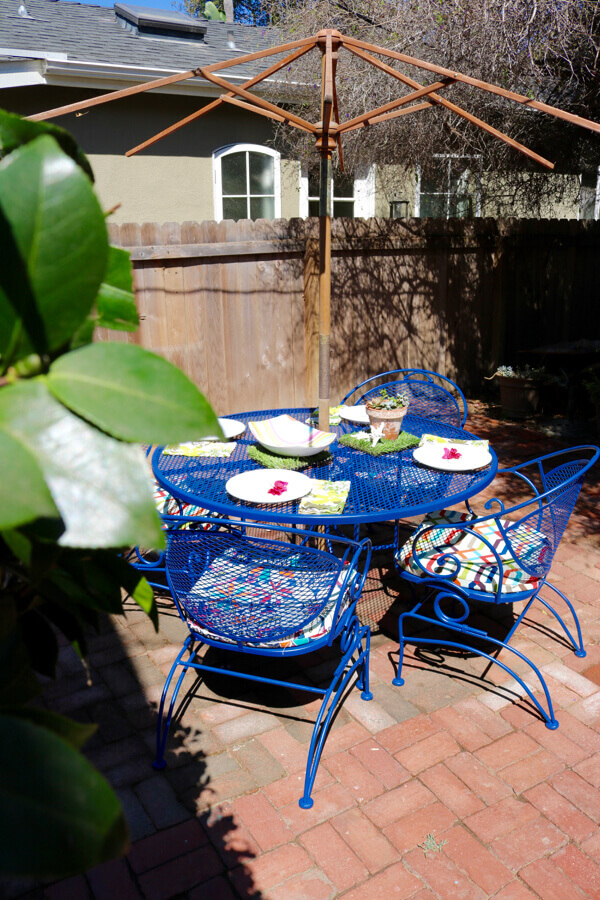 Vintage Patio Set Pick-Me-Up in Time for Fall : HomeJelly