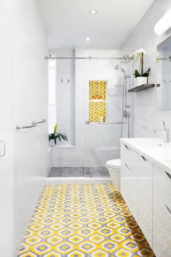 Bright and retro-beautiful tile flooring