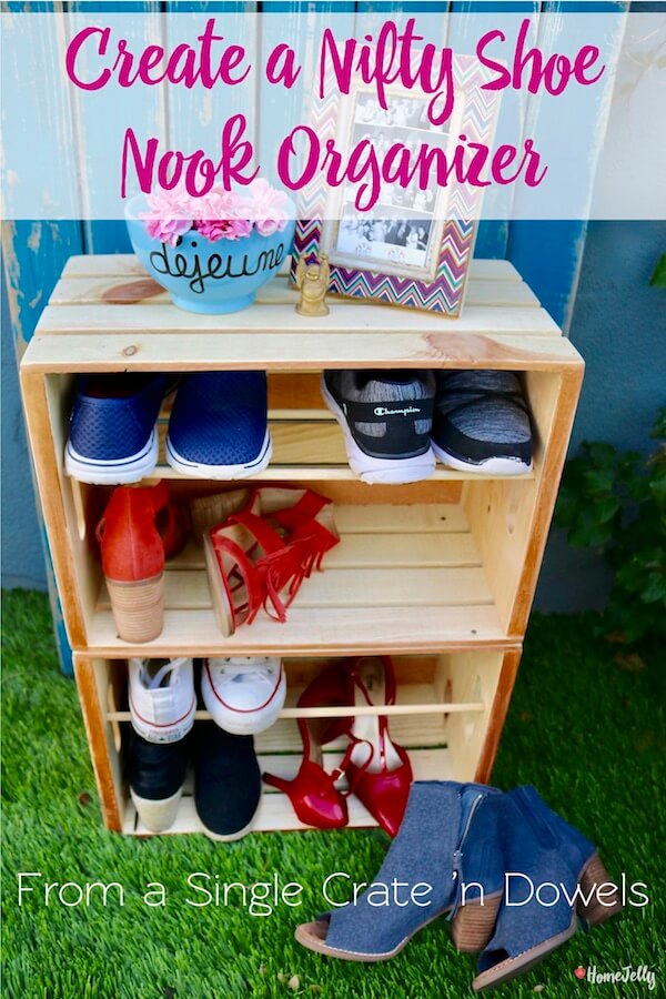 Nifty Crate Shoe Nook Organizer Feature photo