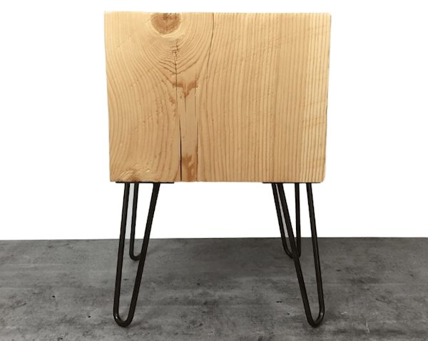 Loma Living Timber side table is nature captured