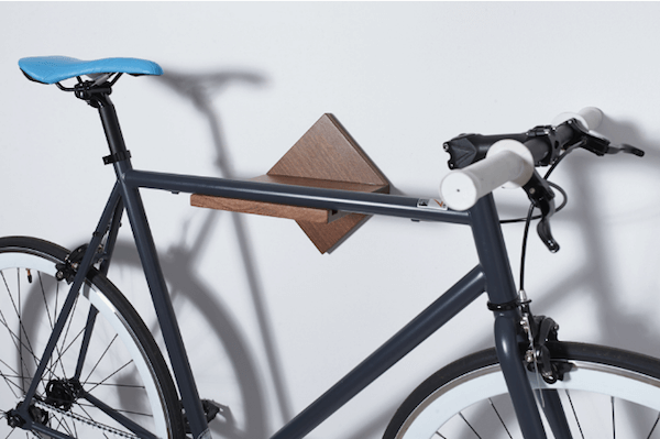 The Loma Living Burnside bike rack is pure minimalism gold - form AND function!