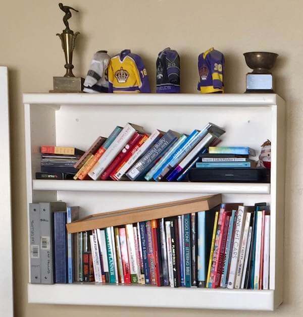 Office bookcase - before