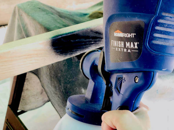 The HomeRight Super Finish Max paint sprayer. My go-to gadget!