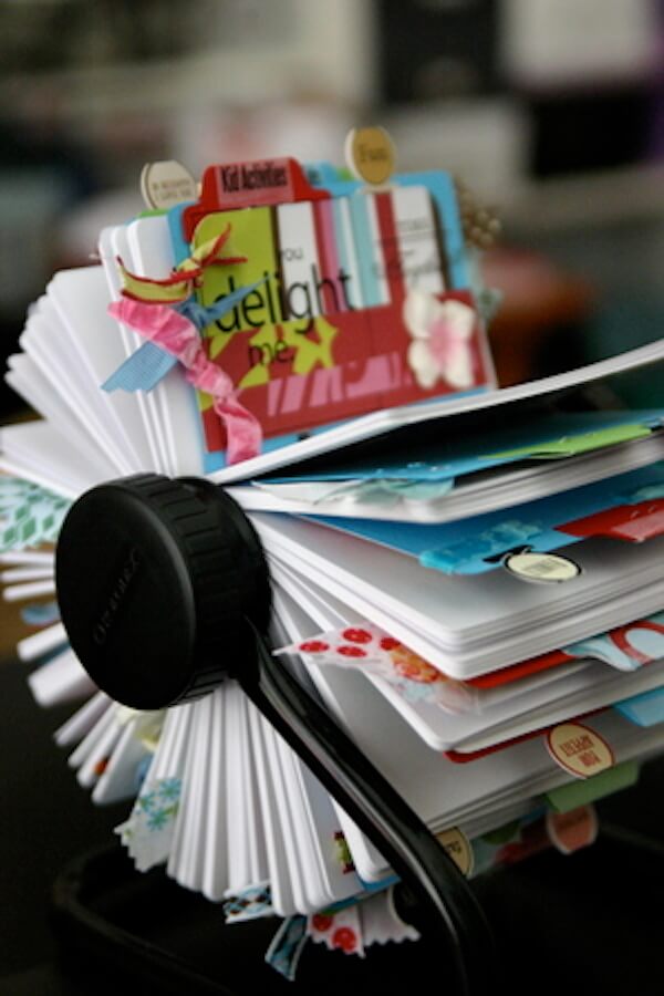 Reminders and Ideas Rolodex