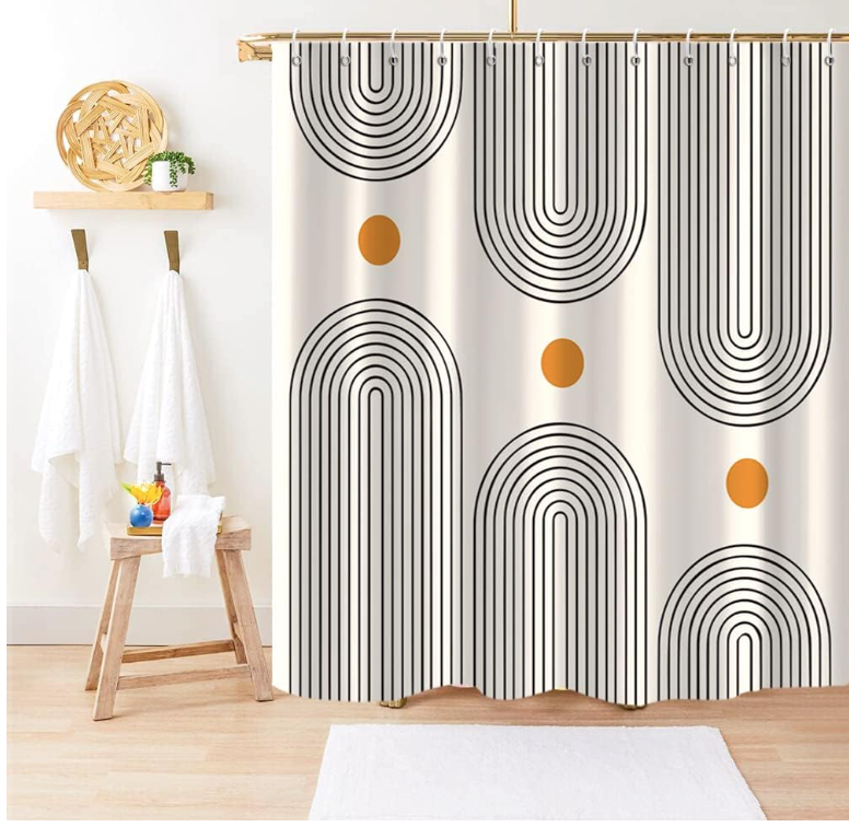 boho shower curtain