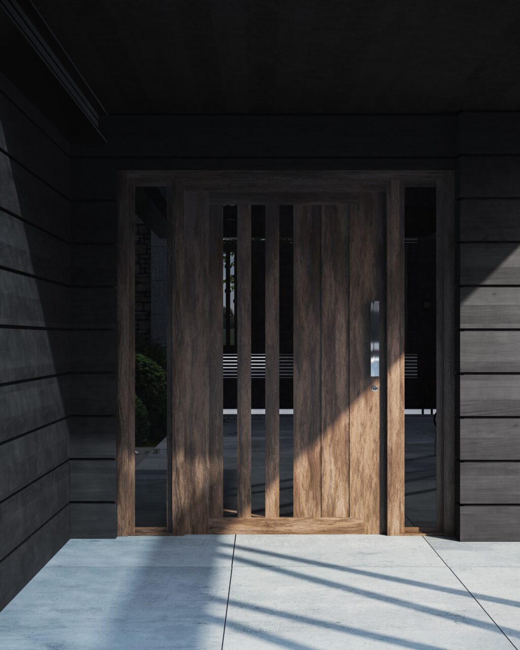 How to modernize a split-level home with a new door
